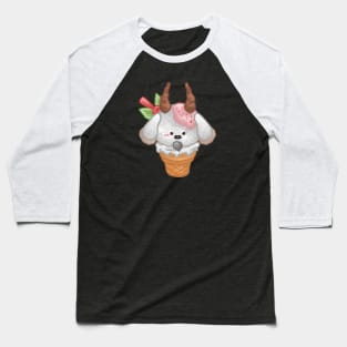 Gelato Goat Baseball T-Shirt